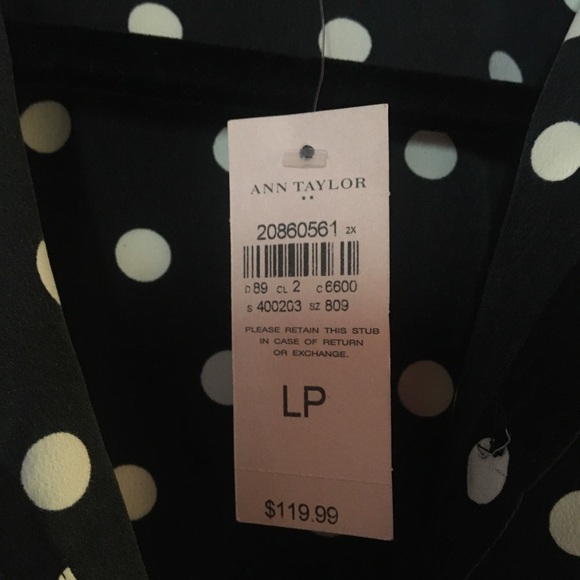 Ann Taylor Polka Dot Tunic Dress - Picture 3 of 3